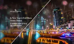 New Year’s Eve dhow cruise Dubai | Dubai NYE traditional dhow cruise blog banner by dubai new year celebration