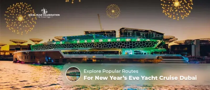 New Year’s Eve yacht cruise Dubai | Dubai New Year’s Eve yacht rental Blog Banner by Dubai New Year Celebration